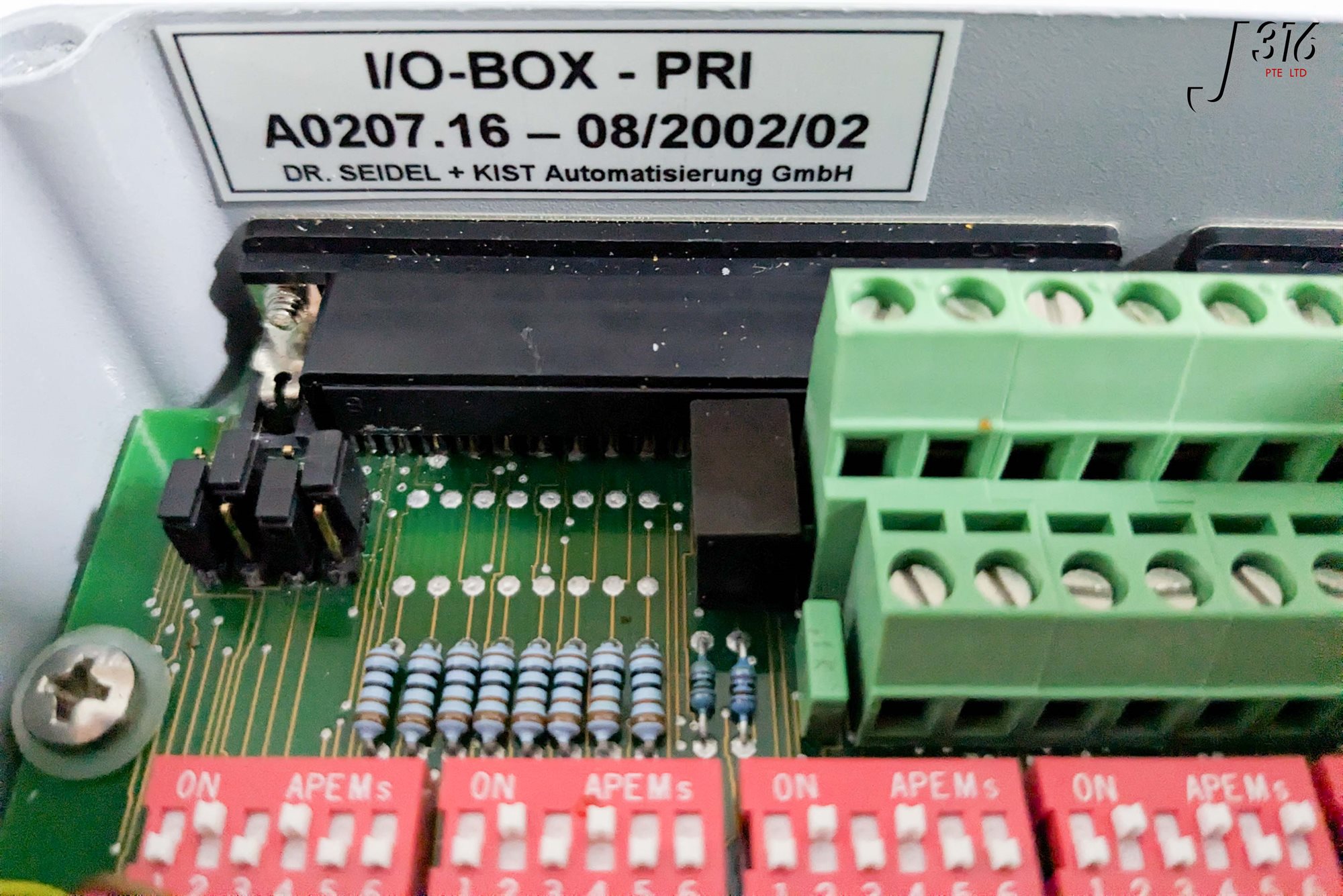 ユウ 39405 DR.SEIDEL I/O-BOX-PRI, A0207.16 A0207.16-08/2002/02 | eBay